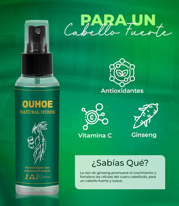 Elixir Ouhoe Capilar Para Crecimiento y Control de caída
